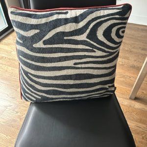 Decorative Pillow - Zebra Print